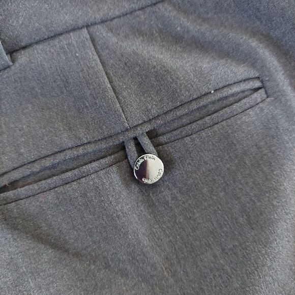 Calvin Klein Modern Fit Gray Pants Size 2 - Picture 3 of 9